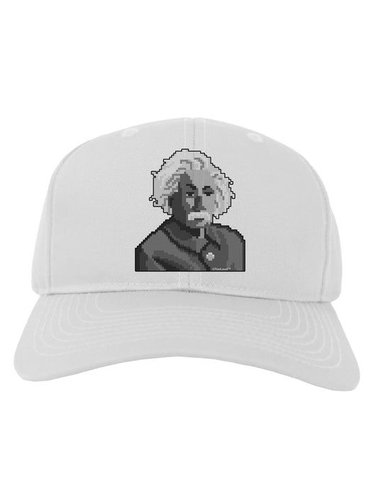 Pixel Albert Design Adult Baseball Cap Hat by TooLoud-Baseball Cap-TooLoud-White-One Size-Davson Sales