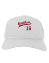 Republican Jersey 16 Adult Baseball Cap Hat-Baseball Cap-TooLoud-White-One Size-Davson Sales