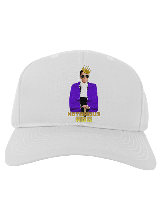 Notorious RBG Adult Baseball Cap Hat by TooLoud-Baseball Cap-TooLoud-White-One Size-Davson Sales