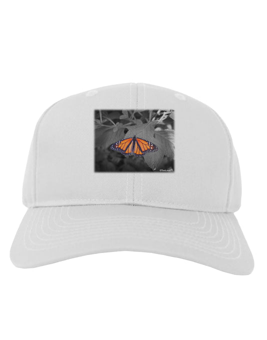 Monarch Butterfly Photo Adult Baseball Cap Hat-Baseball Cap-TooLoud-White-One Size-Davson Sales