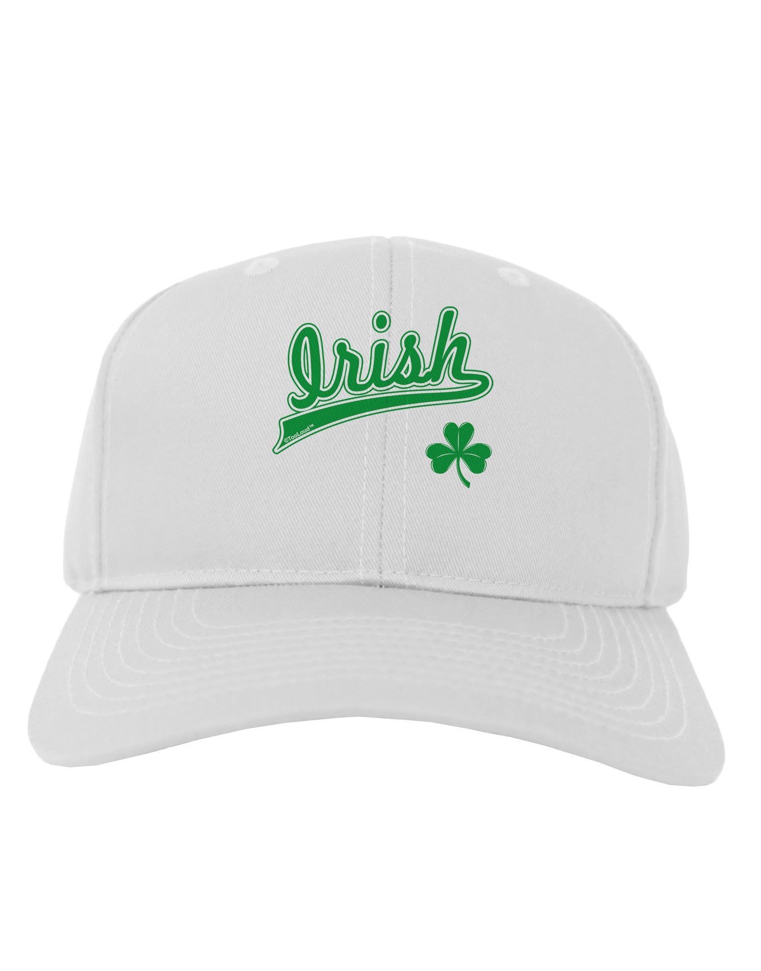 Irish Jersey Adult Baseball Cap Hat-Baseball Cap-TooLoud-White-One Size-Davson Sales