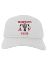 Hawkins AV Club Adult Baseball Cap Hat by TooLoud-Baseball Cap-TooLoud-White-One Size-Davson Sales