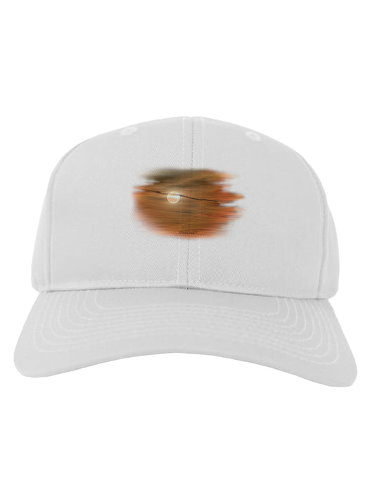 Hazy Moon Adult Baseball Cap Hat-Baseball Cap-TooLoud-White-One Size-Davson Sales