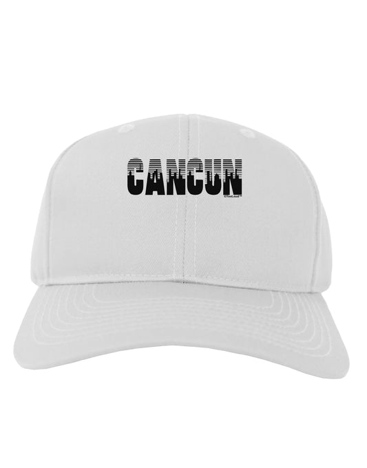 Cancun Mexico - Cinco de Mayo Adult Baseball Cap Hat-Baseball Cap-TooLoud-White-One Size-Davson Sales