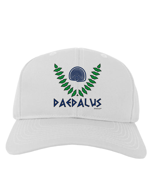 Labyrinth - Daedalus - Greek Mythology Color Adult Baseball Cap Hat by TooLoud-Baseball Cap-TooLoud-White-One Size-Davson Sales
