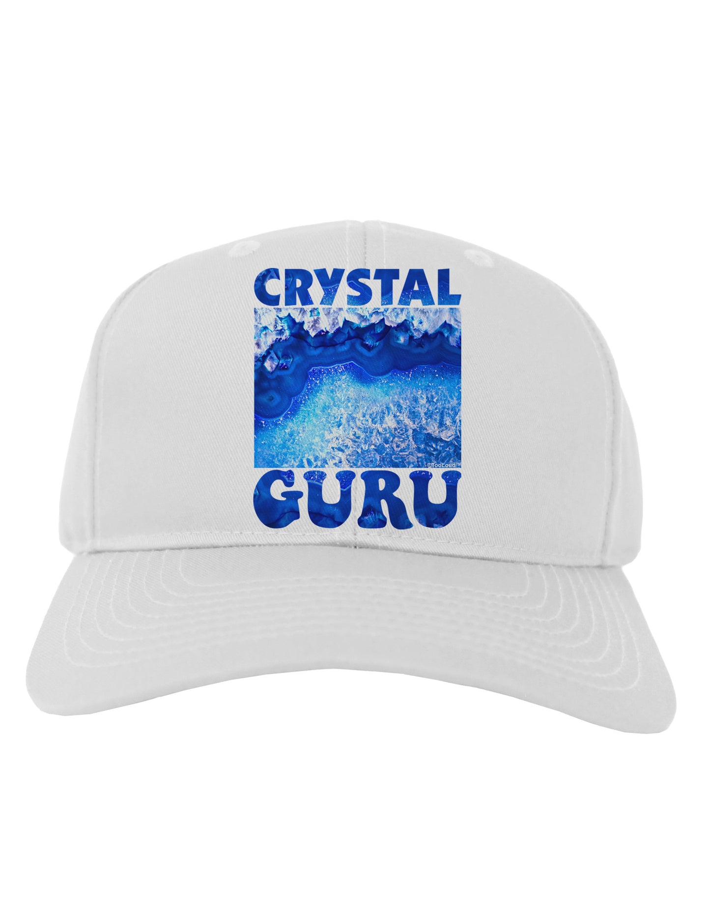 Crystal Guru Adult Baseball Cap Hat-Baseball Cap-TooLoud-White-One Size-Davson Sales