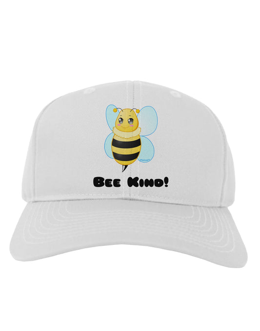 Bee Kind Adult Baseball Cap Hat-Baseball Cap-TooLoud-White-One Size-Davson Sales