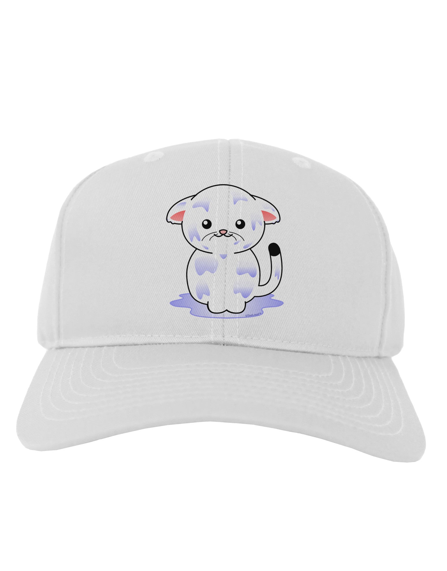 Wet Pussycat Adult Baseball Cap Hat-Baseball Cap-TooLoud-White-One Size-Davson Sales