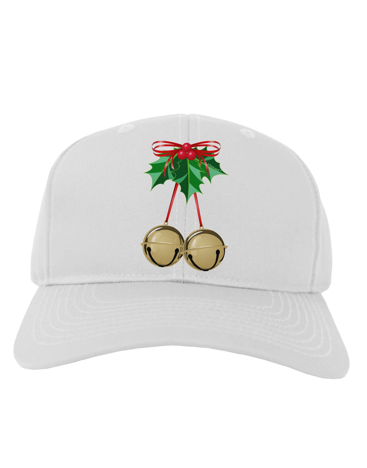 Jingle Balls Adult Baseball Cap Hat-Baseball Cap-TooLoud-White-One Size-Davson Sales