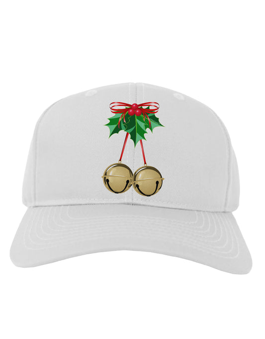 Jingle Balls Adult Baseball Cap Hat-Baseball Cap-TooLoud-White-One Size-Davson Sales