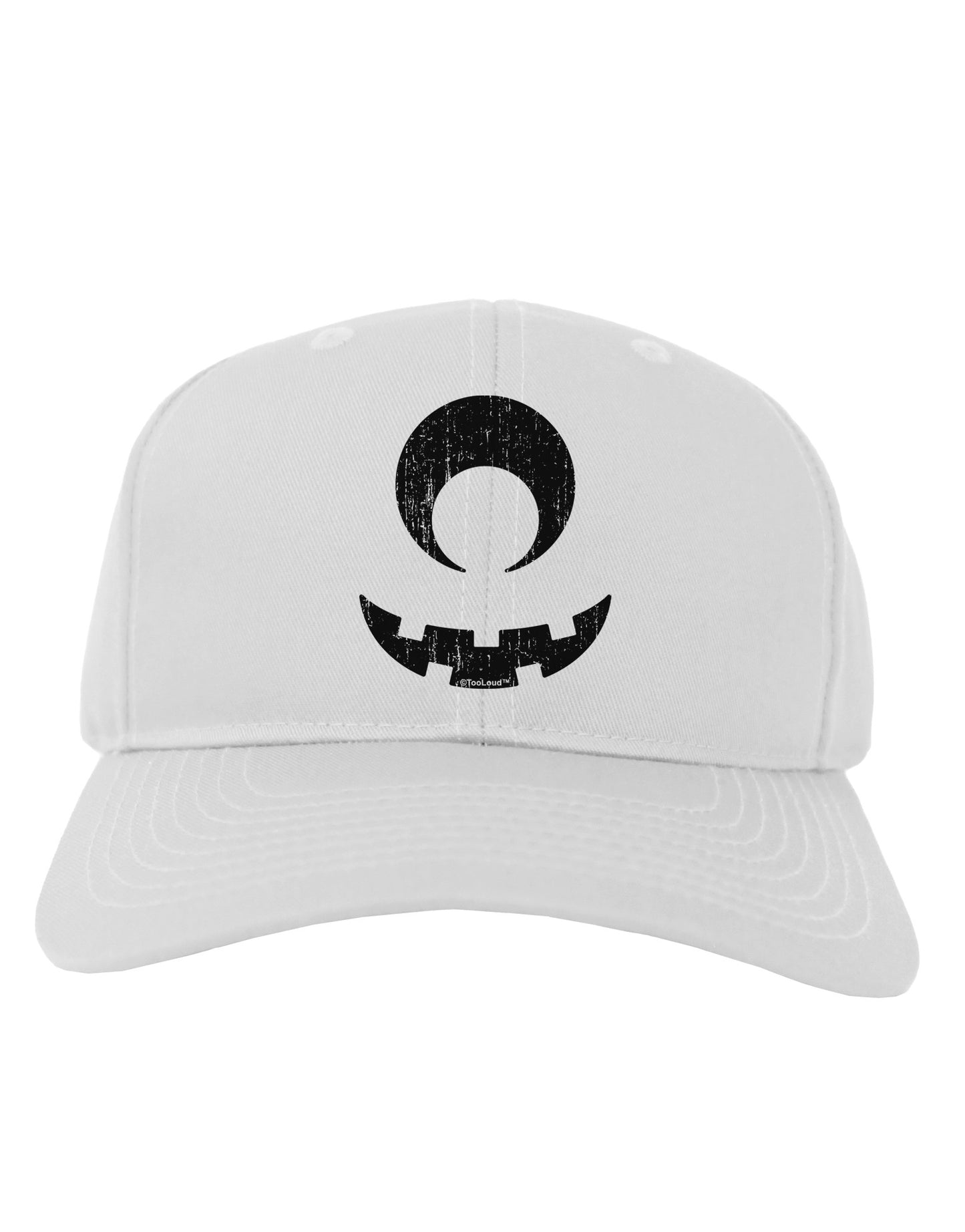 Cyclops Lantern Distressed Adult Baseball Cap Hat-Baseball Cap-TooLoud-White-One Size-Davson Sales