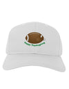 Football Turkey Happy Thanksgiving Adult Baseball Cap Hat-Baseball Cap-TooLoud-White-One Size-Davson Sales