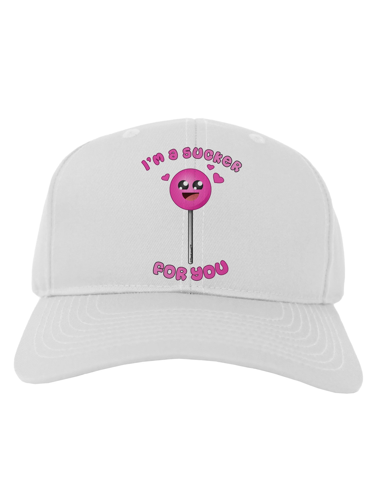 Sucker For You Adult Baseball Cap Hat-Baseball Cap-TooLoud-White-One Size-Davson Sales