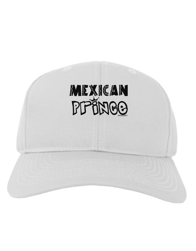 Mexican Prince - Cinco de Mayo Adult Baseball Cap Hat by TooLoud-Baseball Cap-TooLoud-White-One Size-Davson Sales
