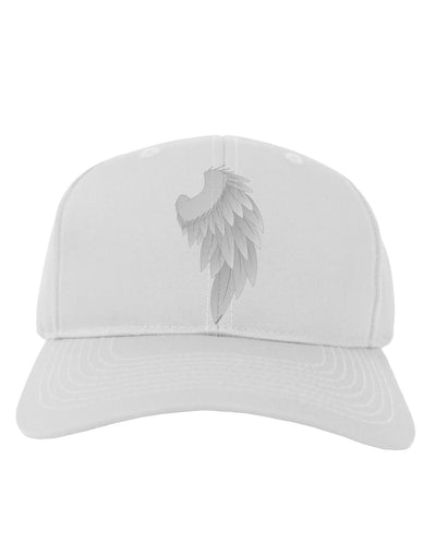 Single Right Angel Wing Design - Couples Adult Baseball Cap Hat-Baseball Cap-TooLoud-White-One Size-Davson Sales