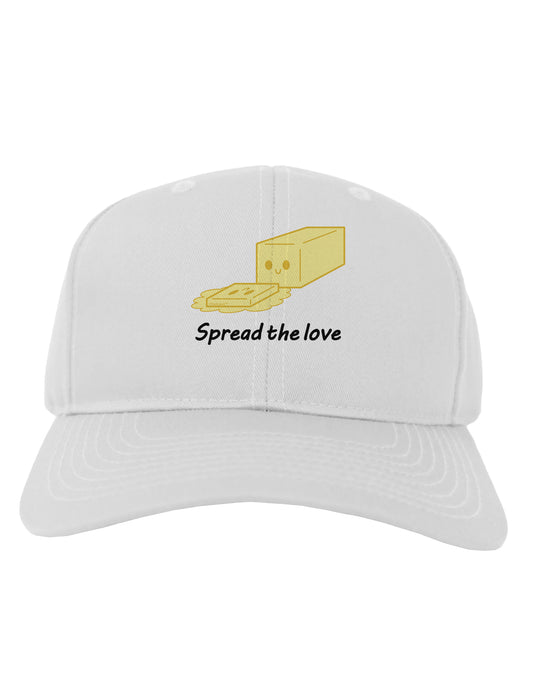 Butter - Spread the Love Adult Baseball Cap Hat-Baseball Cap-TooLoud-White-One Size-Davson Sales