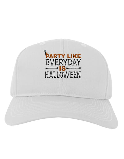 Everyday Is Halloween Adult Baseball Cap Hat-Baseball Cap-TooLoud-White-One Size-Davson Sales