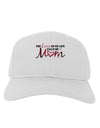Love Of My Life - Mom Adult Baseball Cap Hat-Baseball Cap-TooLoud-White-One Size-Davson Sales