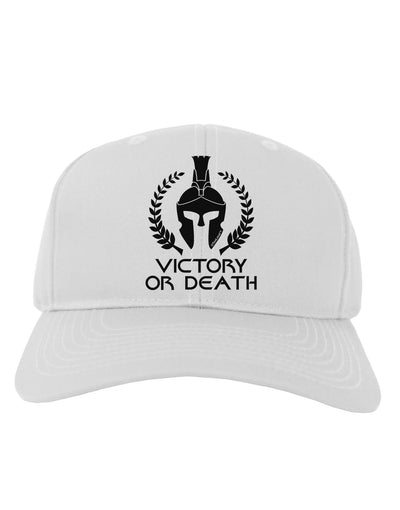 Spartan Victory Or Death Adult Baseball Cap Hat-Baseball Cap-TooLoud-White-One Size-Davson Sales