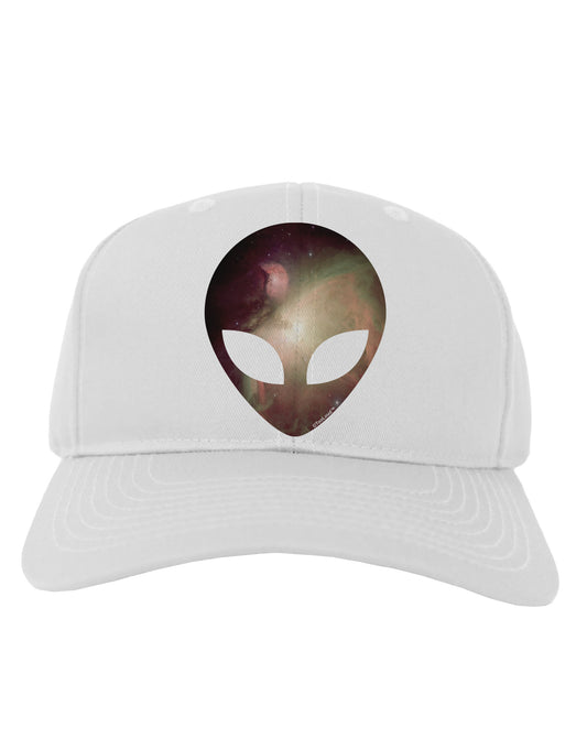 Extraterrestrial Face - Space #2 Adult Baseball Cap Hat by TooLoud-Baseball Cap-TooLoud-White-One Size-Davson Sales