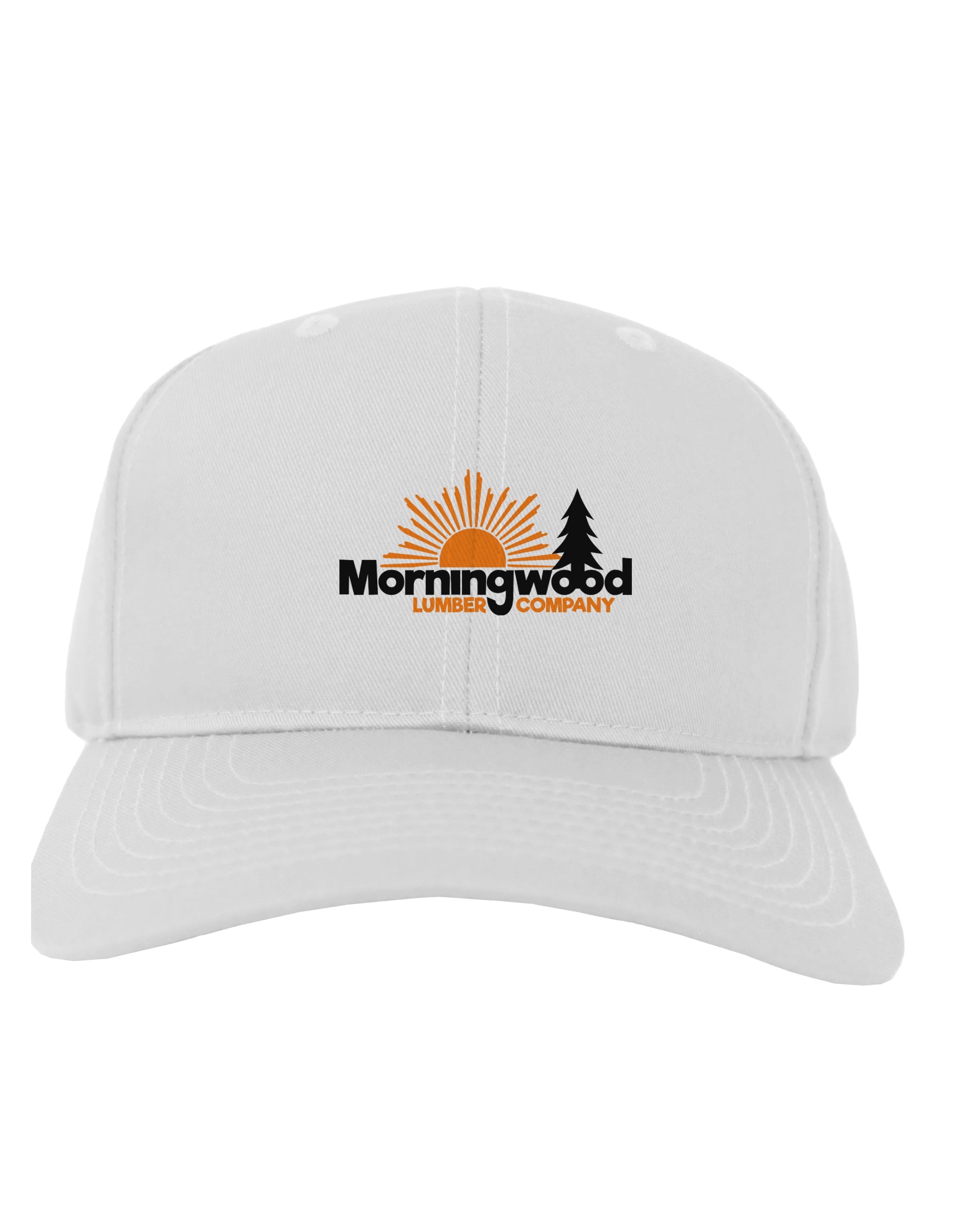 Morningwood Company Funny Adult Baseball Cap Hat by TooLoud-Baseball Cap-TooLoud-White-One Size-Davson Sales