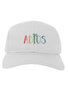 Adios Adult Baseball Cap Hat-Baseball Cap-TooLoud-White-One-Size-Fits-Most-Davson Sales