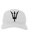 Trident of Poseidon Adult Baseball Cap Hat by TooLoud-Baseball Cap-TooLoud-White-One Size-Davson Sales