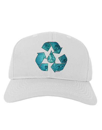 Water Conservation Adult Baseball Cap Hat by TooLoud-Baseball Cap-TooLoud-White-One Size-Davson Sales