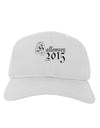 Halloween Current Year Script Text Adult Baseball Cap Hat-Baseball Cap-TooLoud-White-One Size-Davson Sales