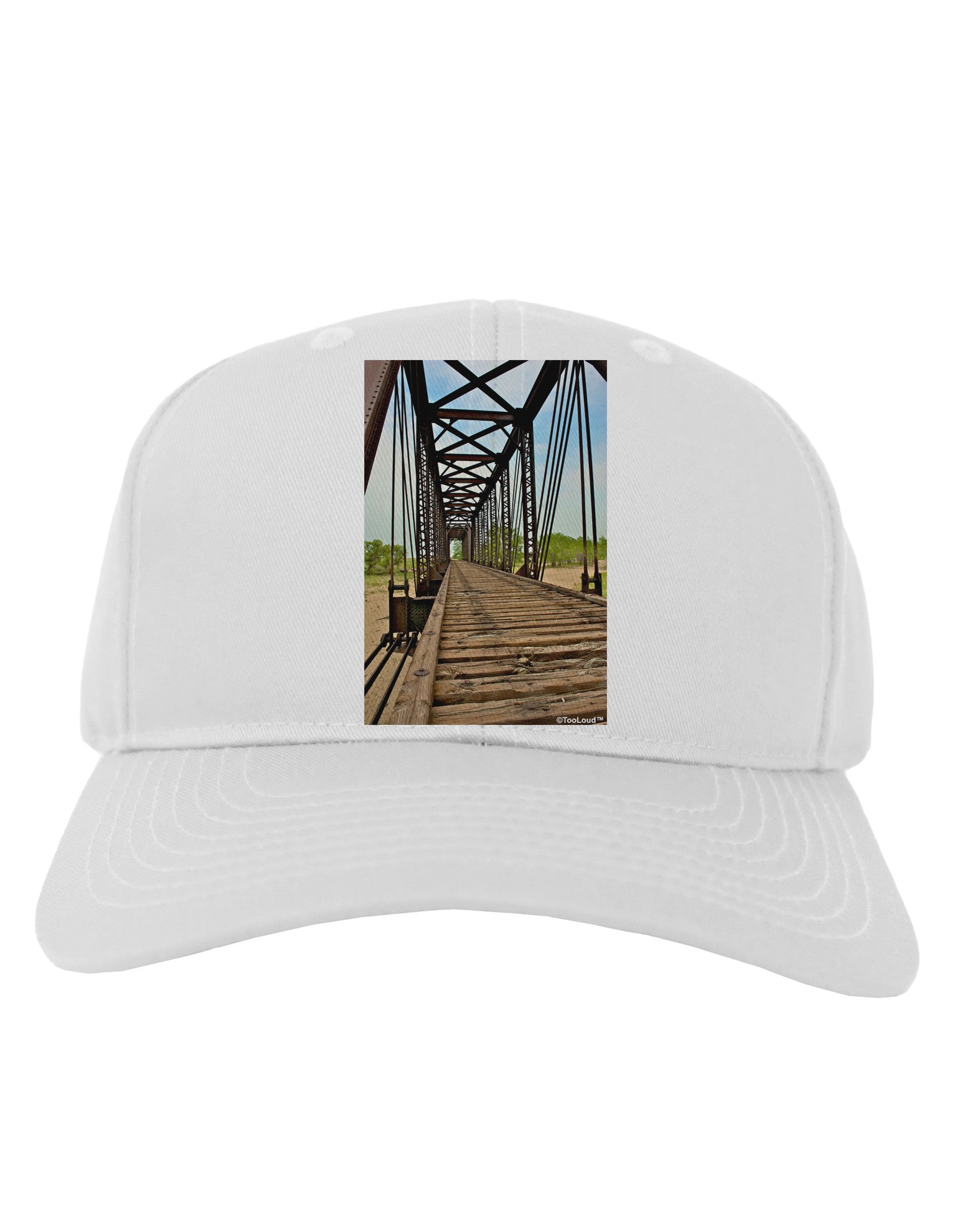 Colorado Landscape Bridge Adult Baseball Cap Hat-Baseball Cap-TooLoud-White-One Size-Davson Sales
