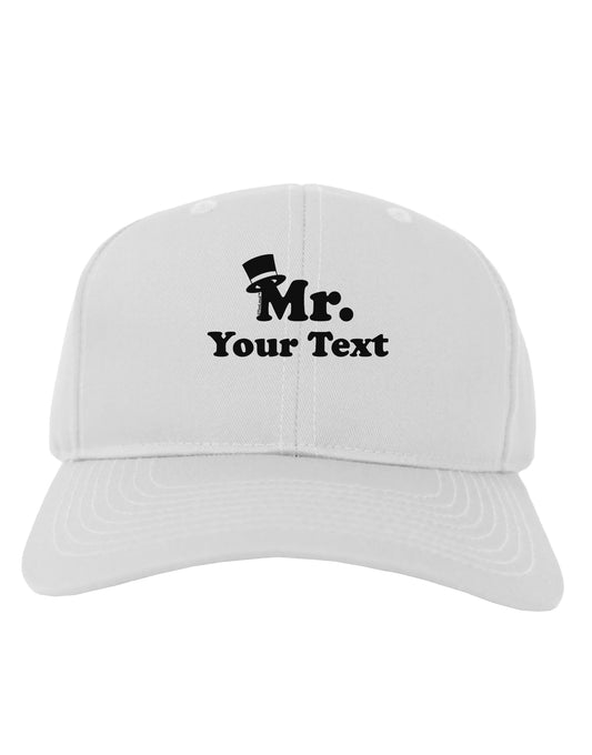 Personalized Mr Classy Adult Baseball Cap Hat by TooLoud-Baseball Cap-TooLoud-White-One Size-Davson Sales