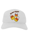 Cute Kawaii Candy Corn Halloween Adult Baseball Cap Hat-Baseball Cap-TooLoud-White-One Size-Davson Sales