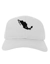 Mexico - Mexico City Star Adult Baseball Cap Hat-Baseball Cap-TooLoud-White-One Size-Davson Sales