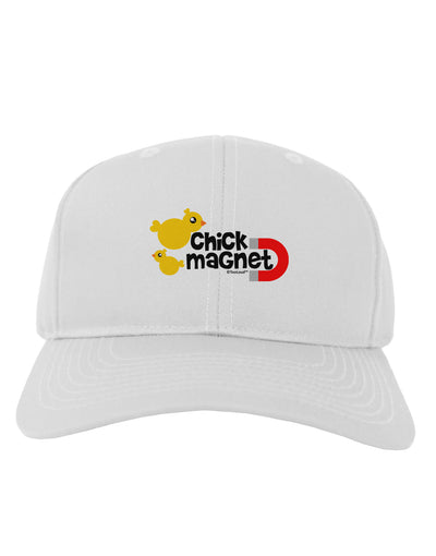 Cute Chick Magnet Design Adult Baseball Cap Hat-Baseball Cap-TooLoud-White-One Size-Davson Sales