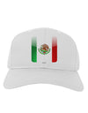 Mexican Flag App Icon Adult Baseball Cap Hat by TooLoud-Baseball Cap-TooLoud-White-One Size-Davson Sales