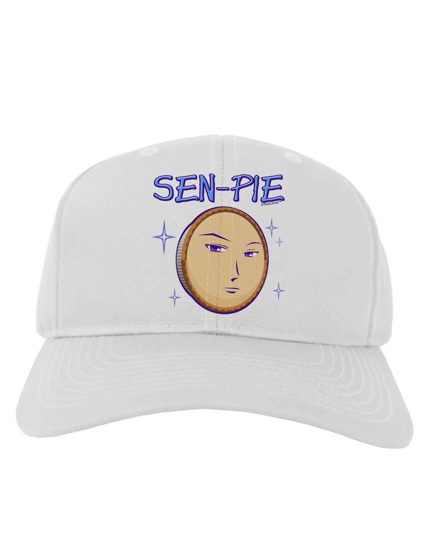 Sen-Pie Sama Kun San Chan Adult Baseball Cap Hat-Baseball Cap-TooLoud-White-One Size-Davson Sales