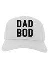 Dad Bod Design Adult Baseball Cap Hat by TooLoud-Baseball Cap-TooLoud-White-One Size-Davson Sales