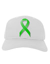 Lyme Disease Awareness Ribbon - Lime Green Adult Baseball Cap Hat-Baseball Cap-TooLoud-White-One Size-Davson Sales