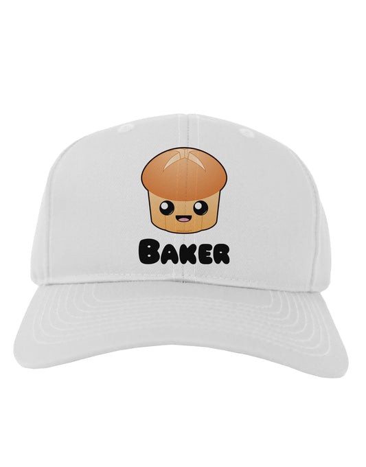 Baker Cute Roll Adult Baseball Cap Hat-Baseball Cap-TooLoud-White-One Size-Davson Sales