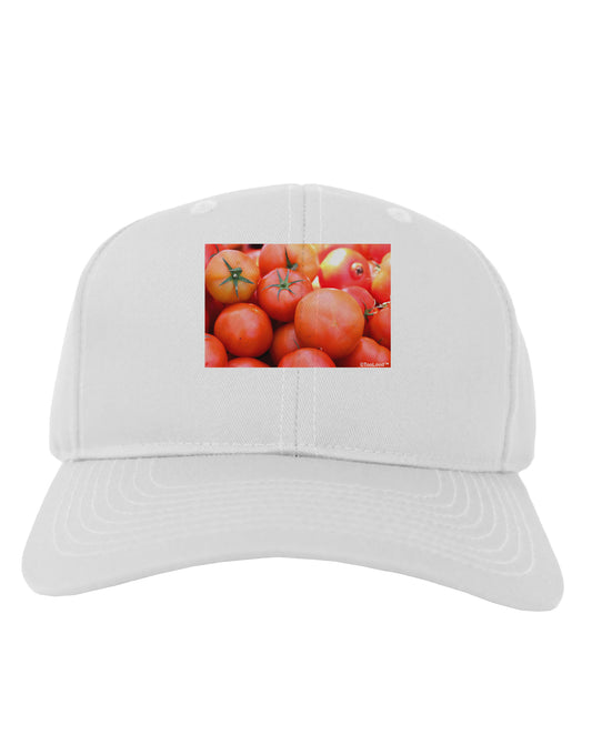 Buy Local Produce Tomatoes Adult Baseball Cap Hat-Baseball Cap-TooLoud-White-One Size-Davson Sales