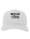 Mexican King - Cinco de Mayo Adult Baseball Cap Hat-Baseball Cap-TooLoud-White-One Size-Davson Sales