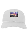 Colorado Rainbow Sunset Text Adult Baseball Cap Hat-Baseball Cap-TooLoud-White-One Size-Davson Sales