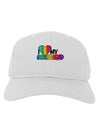 I Heart My Girlfriend - Rainbow Adult Baseball Cap Hat-Baseball Cap-TooLoud-White-One Size-Davson Sales