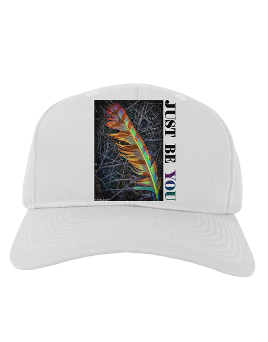 Just Be You - Unique Adult Baseball Cap Hat-Baseball Cap-TooLoud-White-One Size-Davson Sales