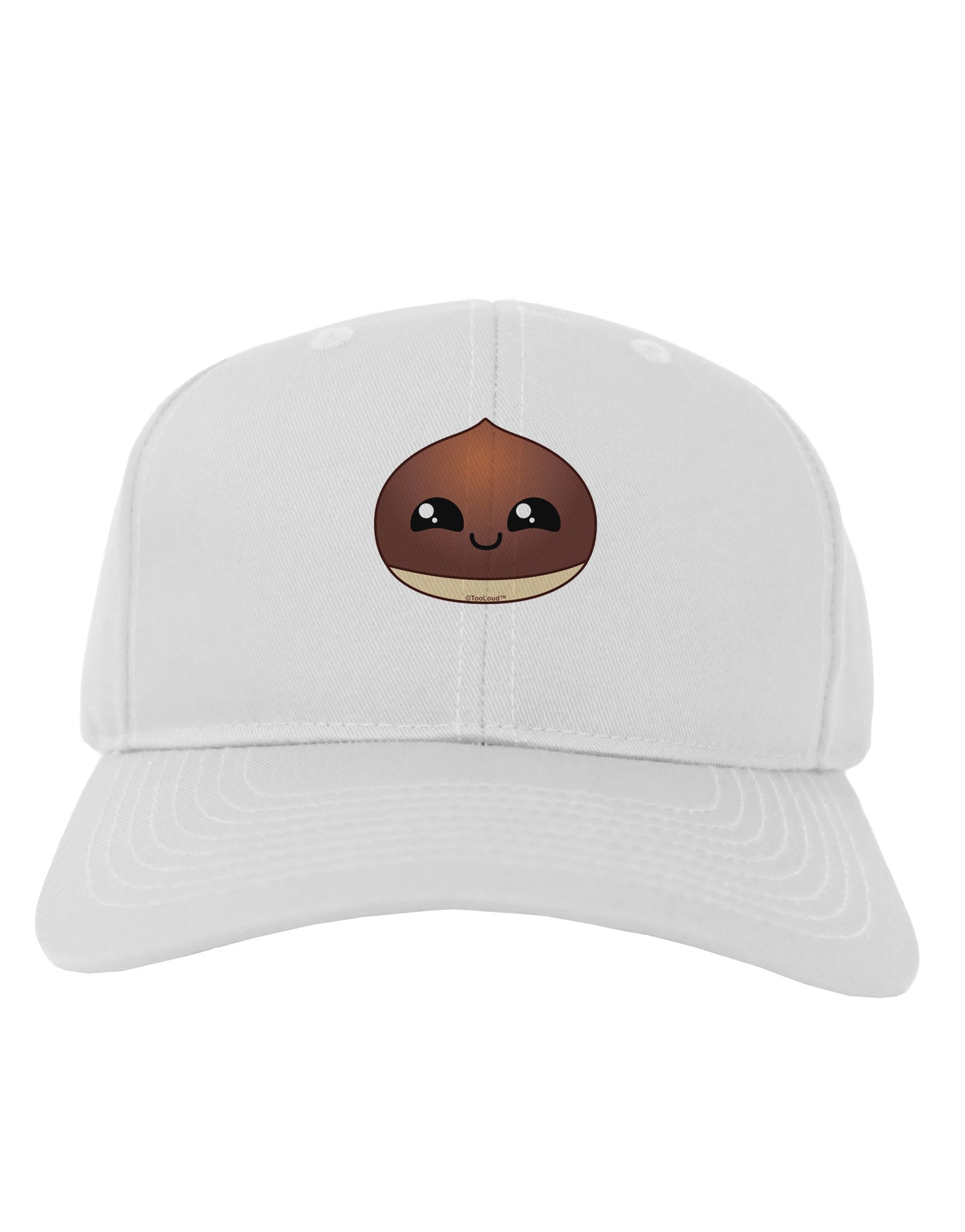 Cute Chestnut Design - Christmas Adult Baseball Cap Hat-Baseball Cap-TooLoud-White-One Size-Davson Sales