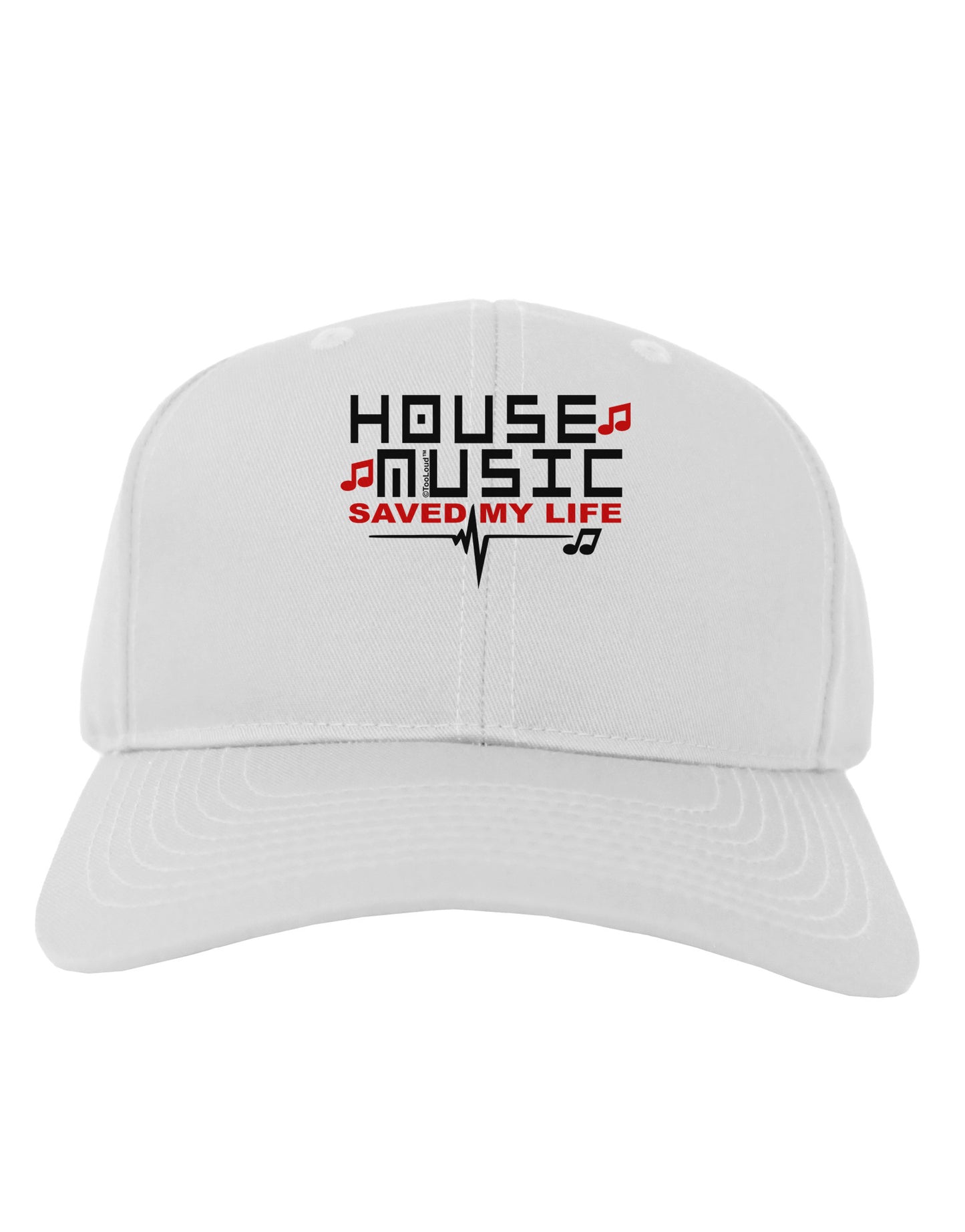 House Saved My Life Adult Baseball Cap Hat-Baseball Cap-TooLoud-White-One Size-Davson Sales