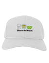 Cinco de Mayo Design - Salt Tequila Lime Adult Baseball Cap Hat by TooLoud-Baseball Cap-TooLoud-White-One Size-Davson Sales