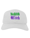 Basic Witch Color Green Adult Baseball Cap Hat-Baseball Cap-TooLoud-White-One Size-Davson Sales