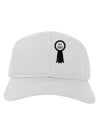 Number One Dad Award Ribbon Adult Baseball Cap Hat-Baseball Cap-TooLoud-White-One Size-Davson Sales