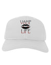 Vamp Life Adult Baseball Cap Hat-Baseball Cap-TooLoud-White-One Size-Davson Sales